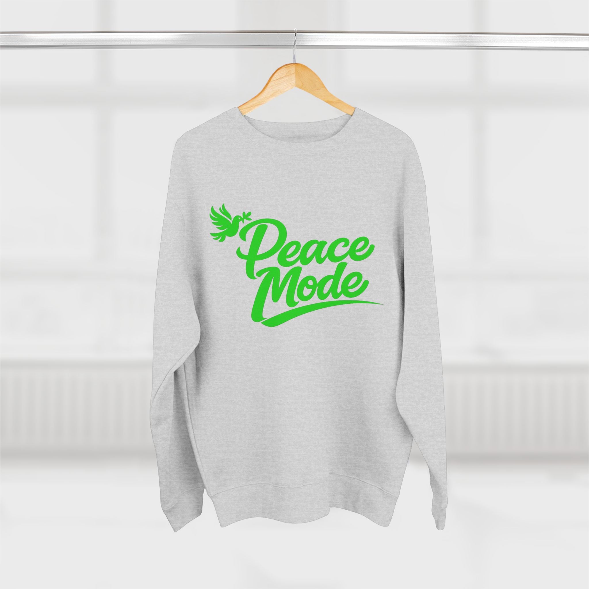 Peace Mode - Crewneck Sweatshirt - Green