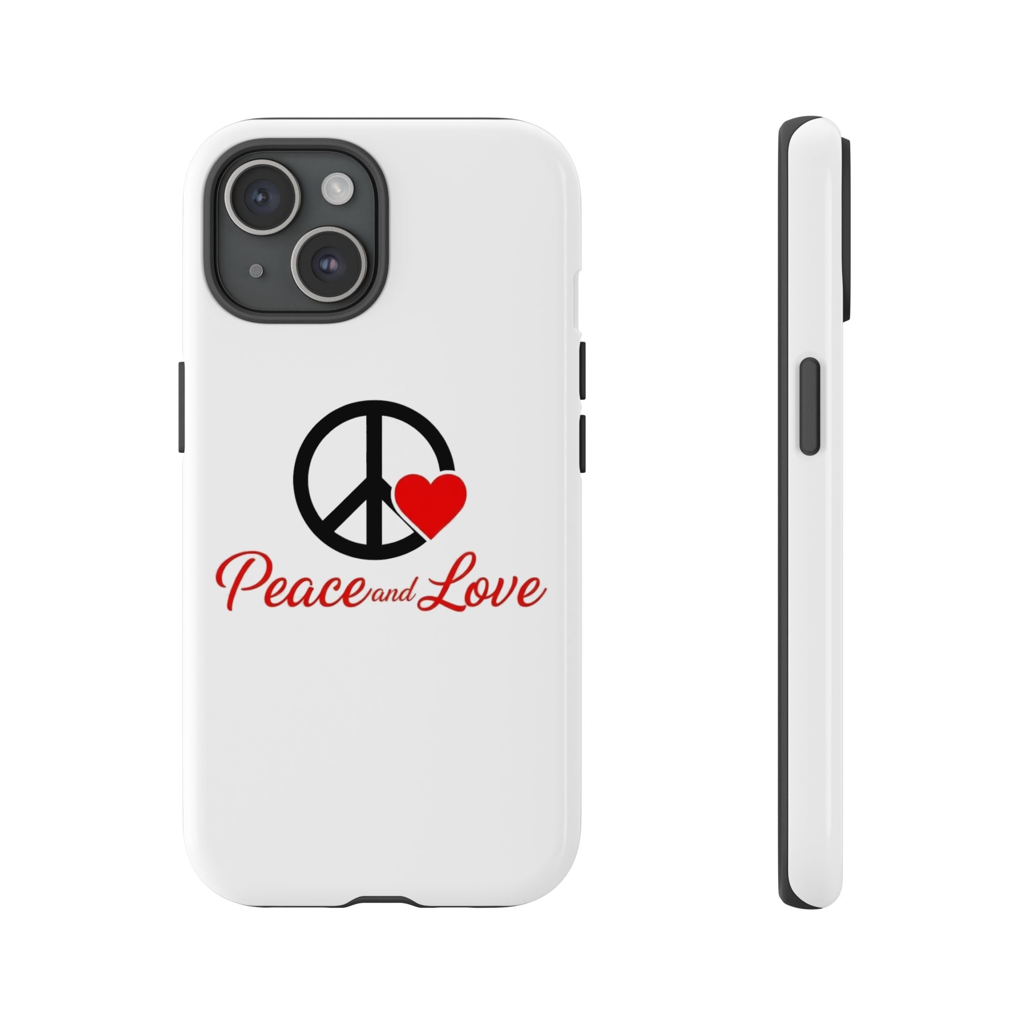 Peace & Love - Phone Case