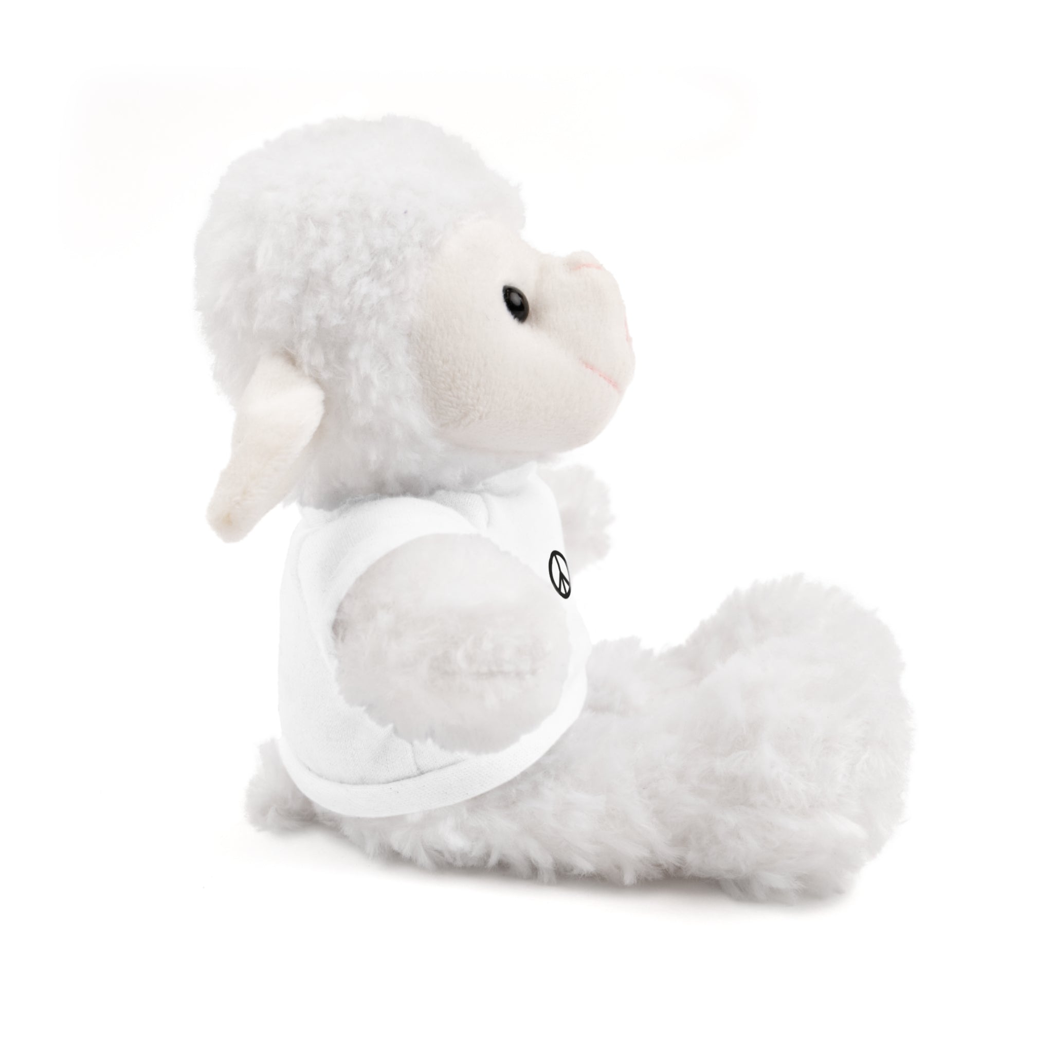 Peace and Heart Plush Friends — Inspirational Plush with 'Keep Going' Tee
