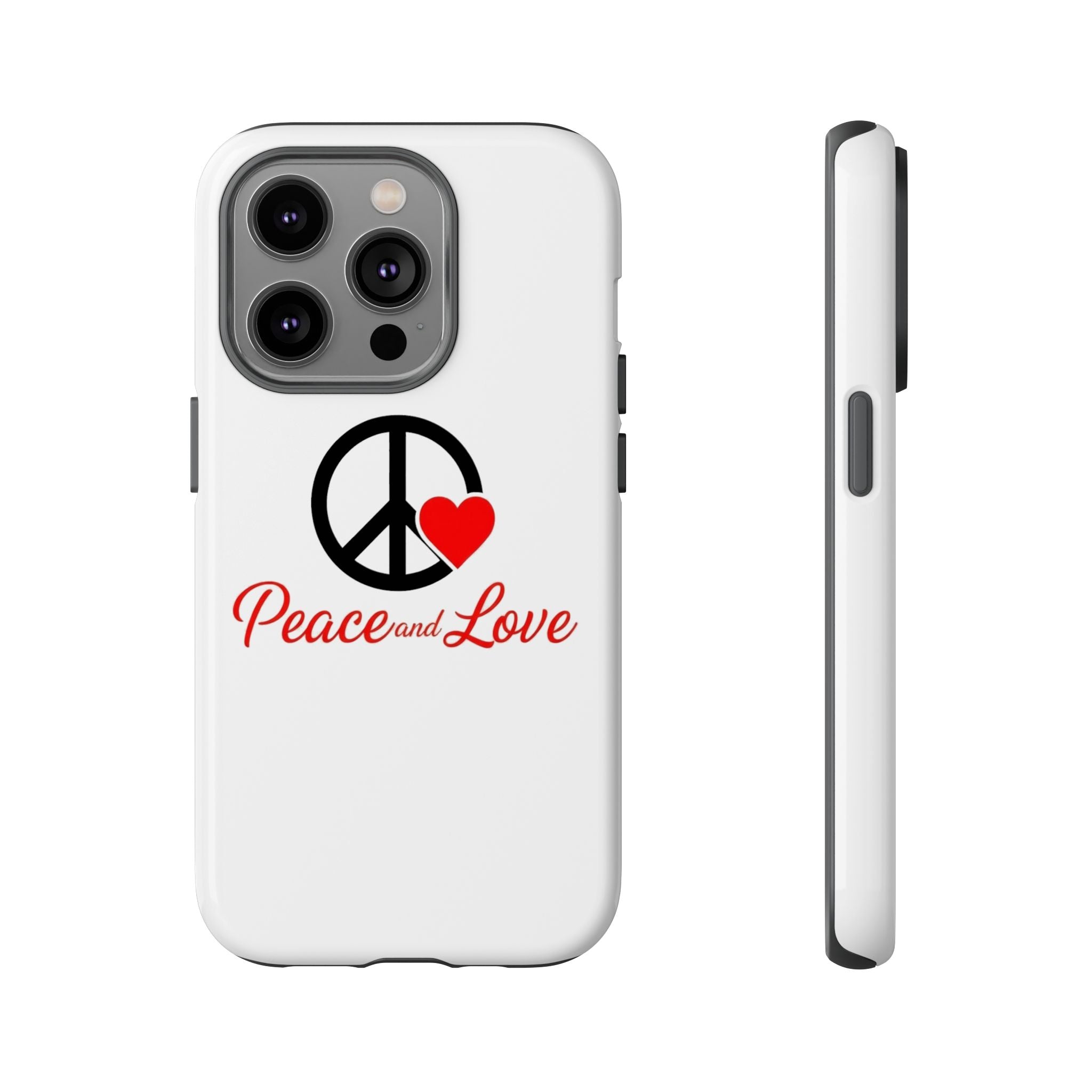 Peace & Love - Phone Case