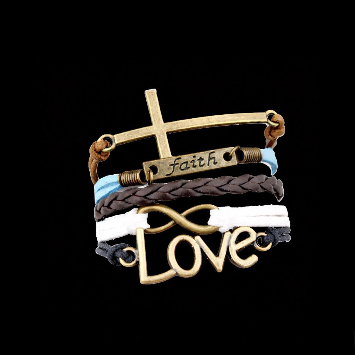 Faith & Love Wrap - Bracelet
